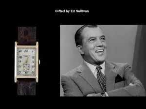 1934 Black Starr & Frost by Zenith Vintage Mens 14K Gold Watch - Gifted by Legendary TV Host Ed Sullivan