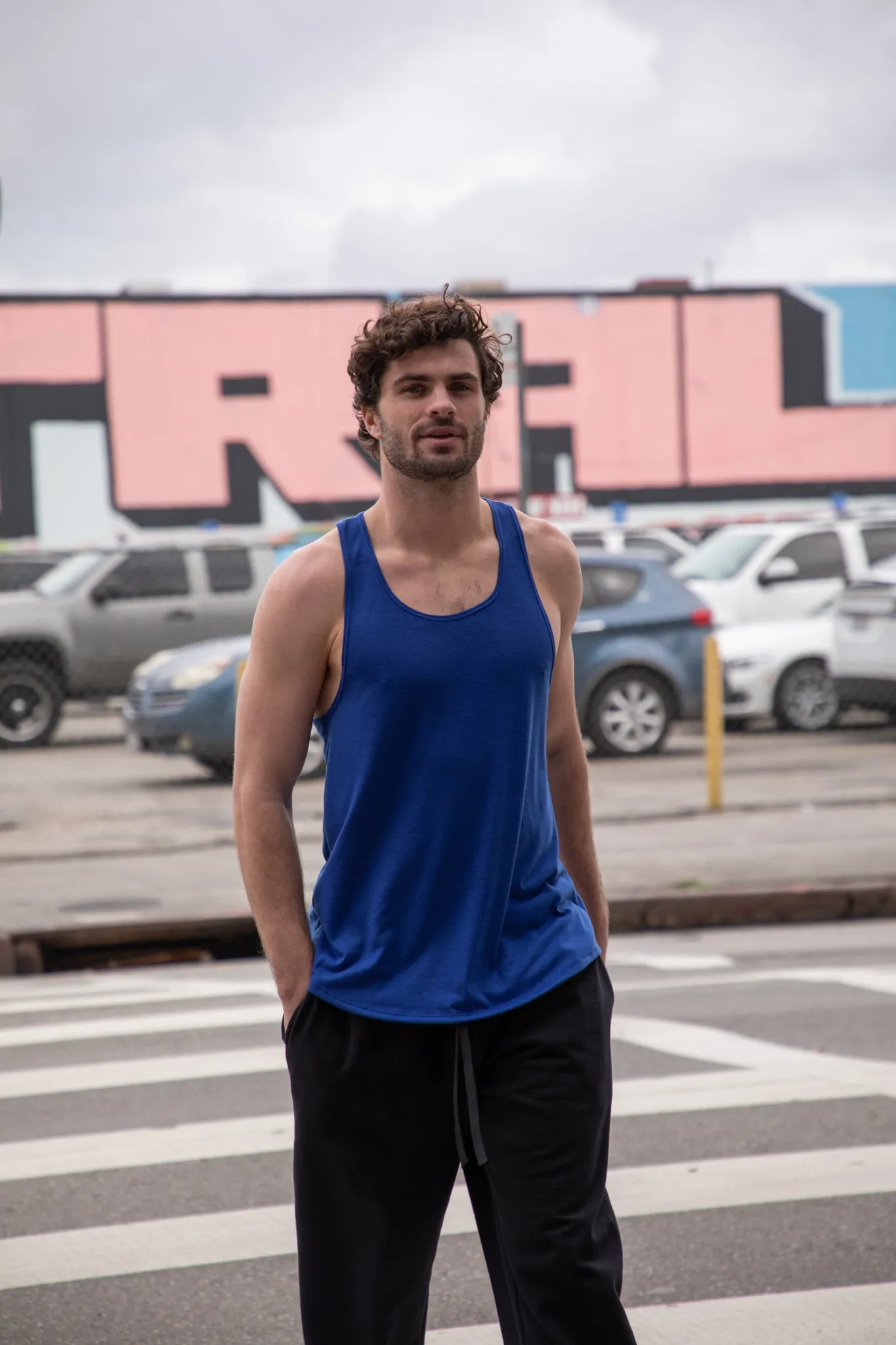 3008 - Men's Racerback Tank
