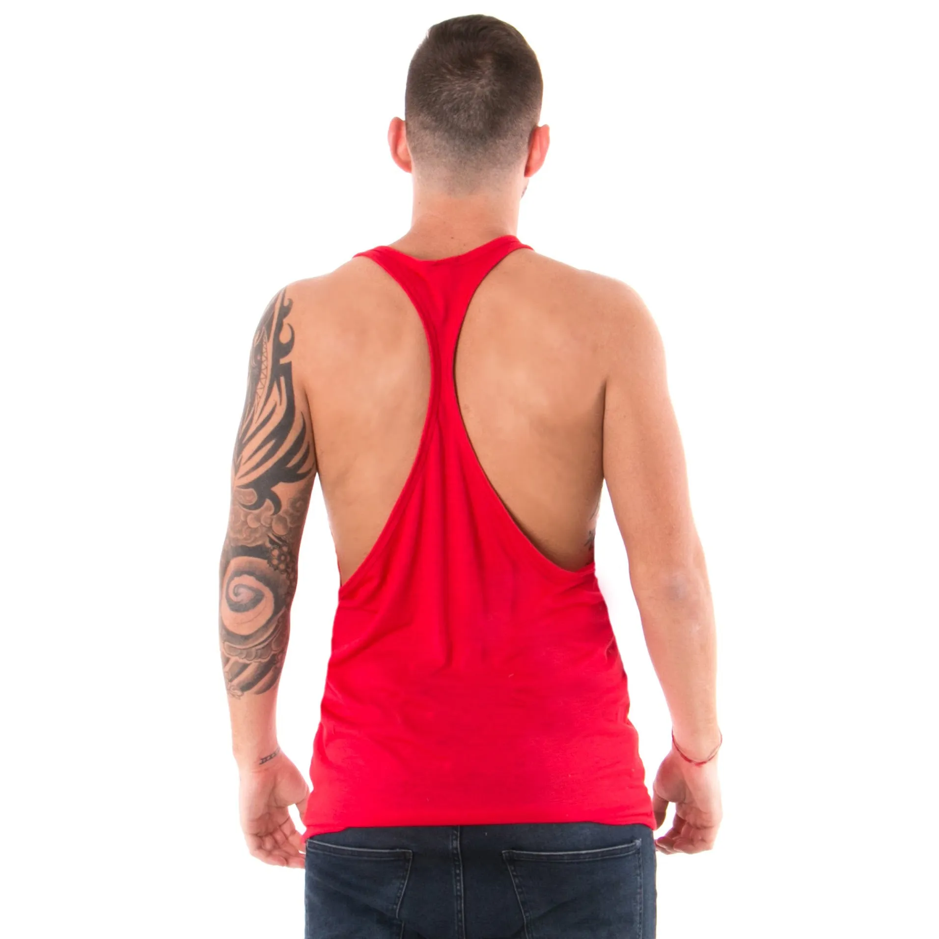 3008W - Men's Racerback Stringer Tank