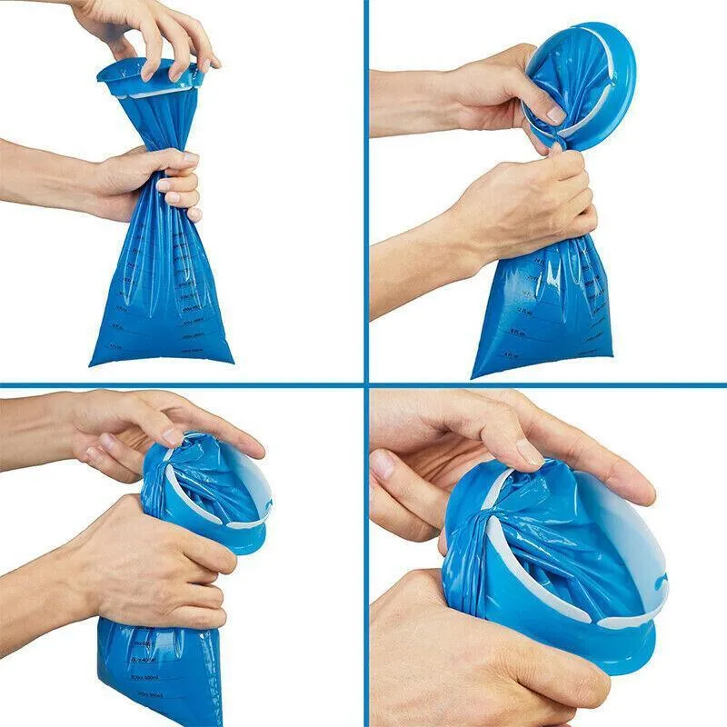 50X Leakproof Vomit Bags for Travel and Emergency Use