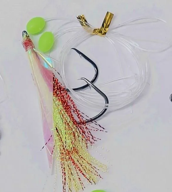 6 x 6/0 Custom Designed Snapper Fishing Rigs Tackle