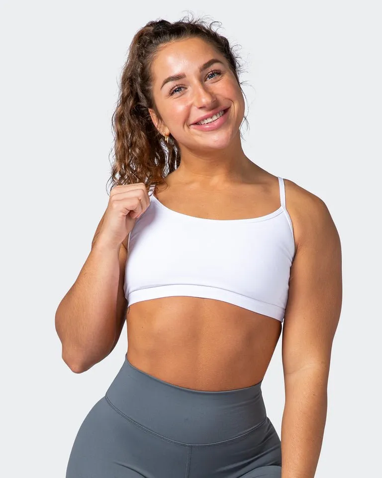 Accelerate Bra - White