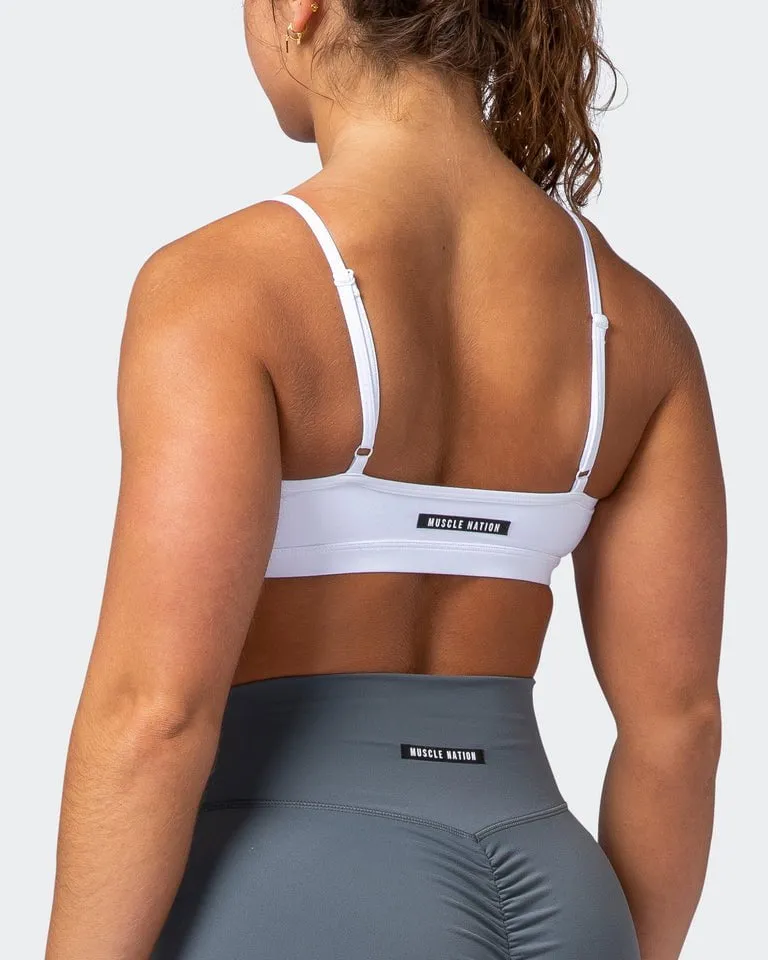 Accelerate Bra - White