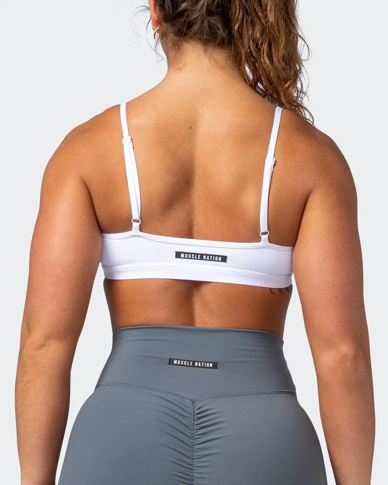Accelerate Bra - White