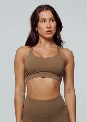 Adapt Sports Bra - Caramel