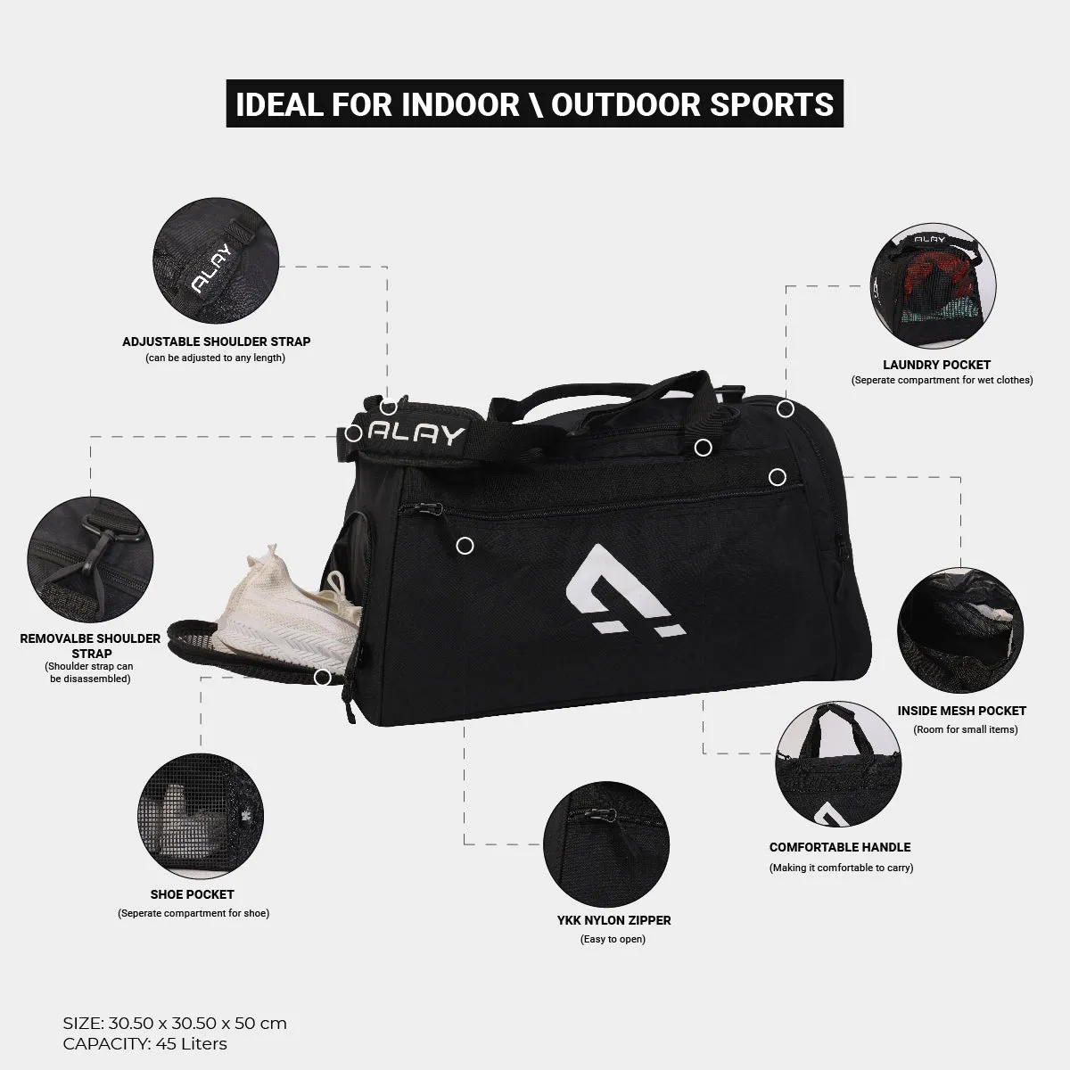 Alay Training Bag (Black)