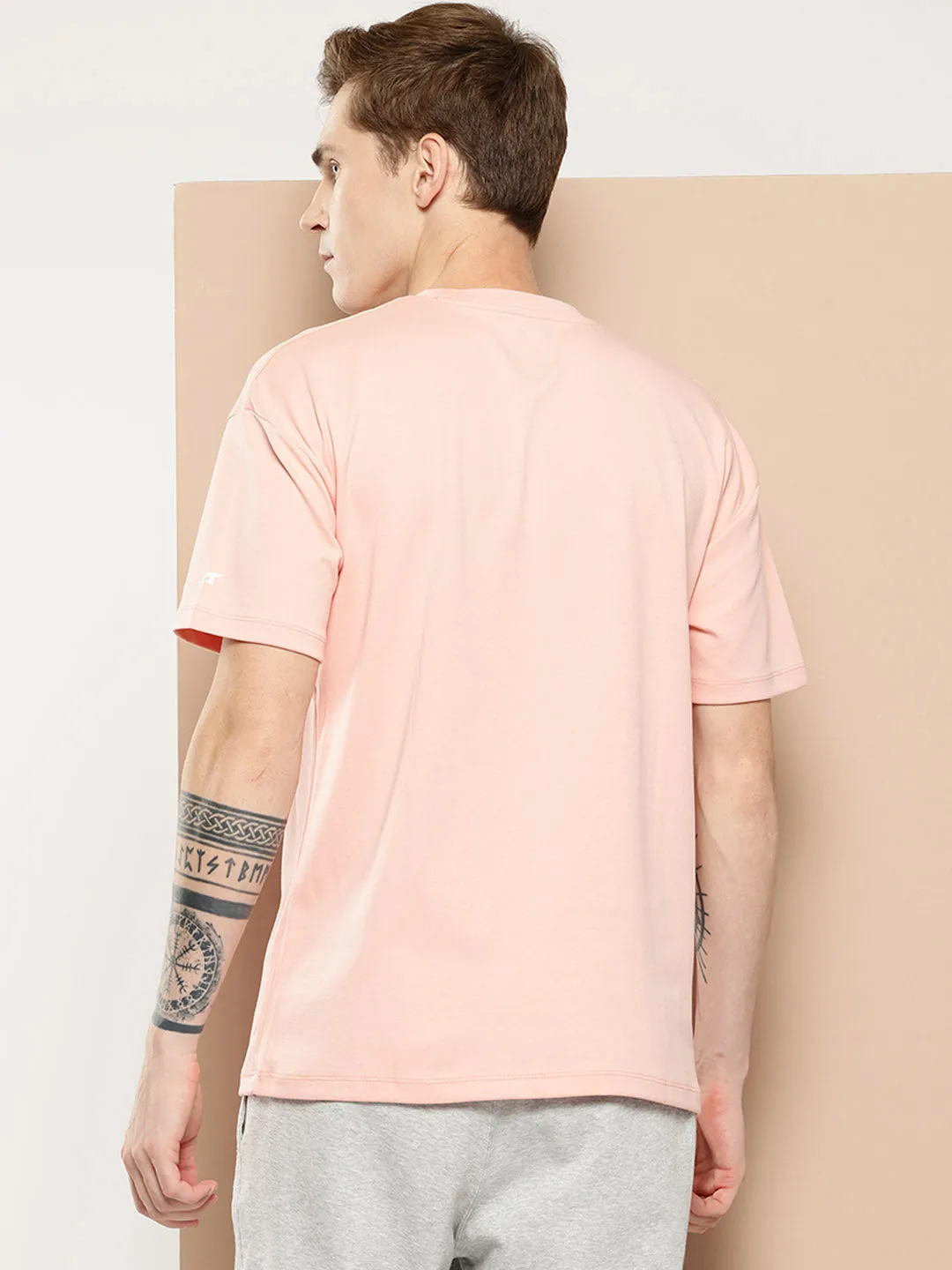 Alcis Men Typography Printed Sports T-shirt