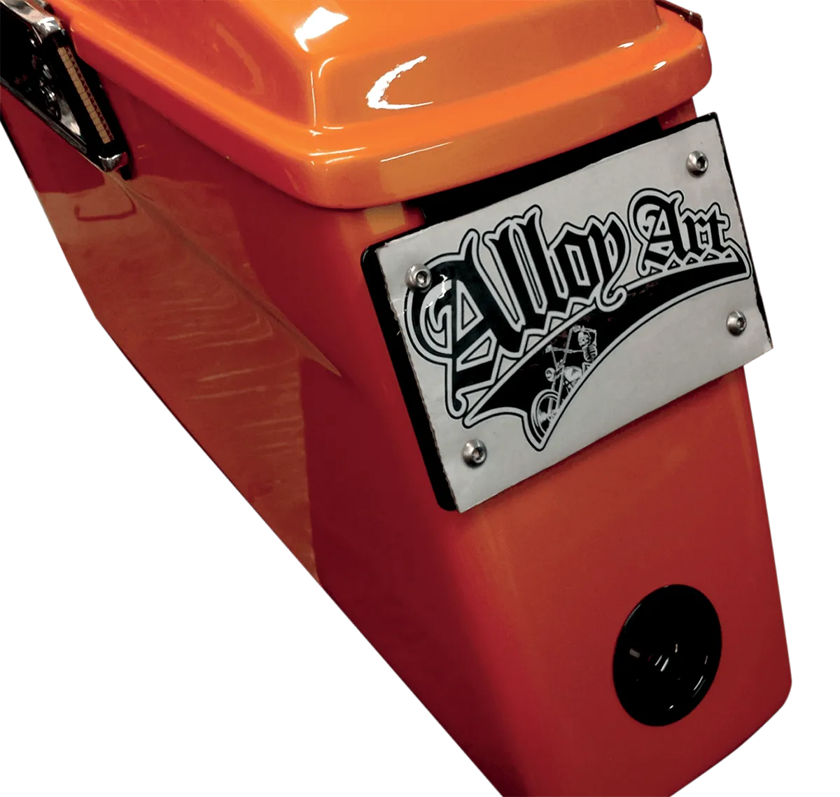 Alloy Art LD-1 License Plate Mount - Black Anodized
