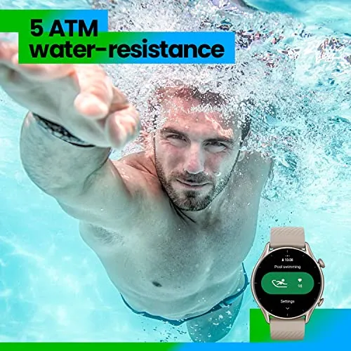 Amazfit GTR 3 Smart Watch 46mm for Android iPhone, 21-Day Battery Life, Alexa Built-in, GPS, Fitness Tracker with 150  Sports Modes, AMOLED Display, Heart Rate Sleep Health Tracker, Black