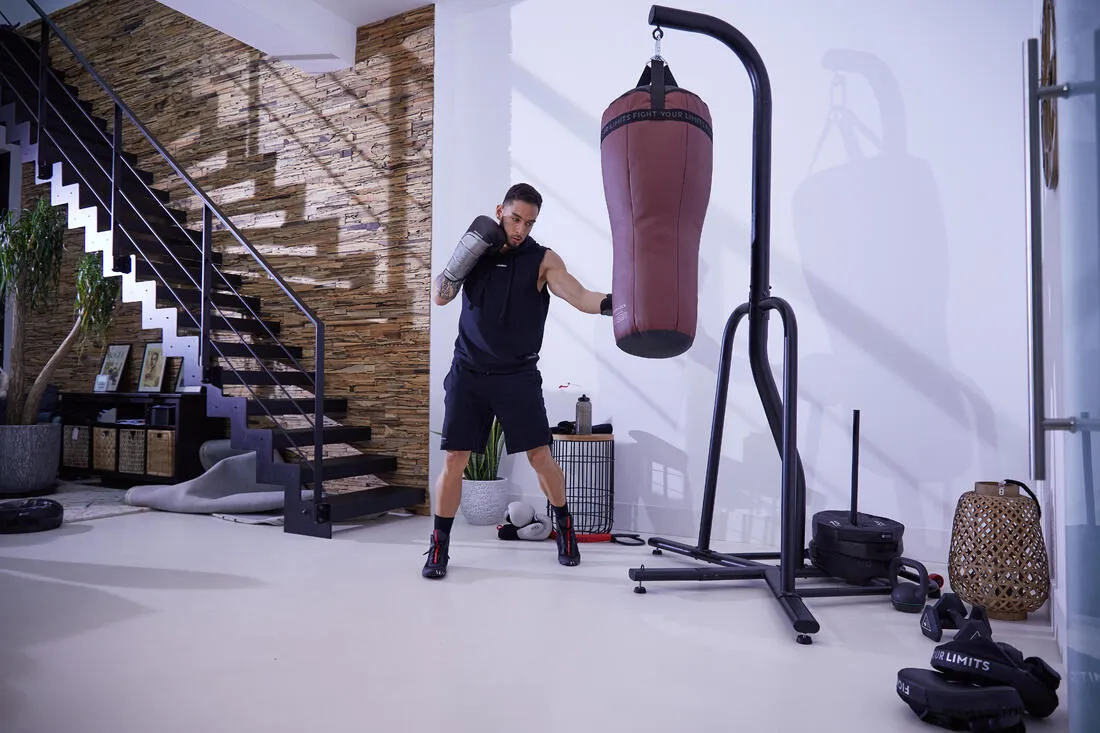 Angle Punching Bag 28 kg - Burgundy