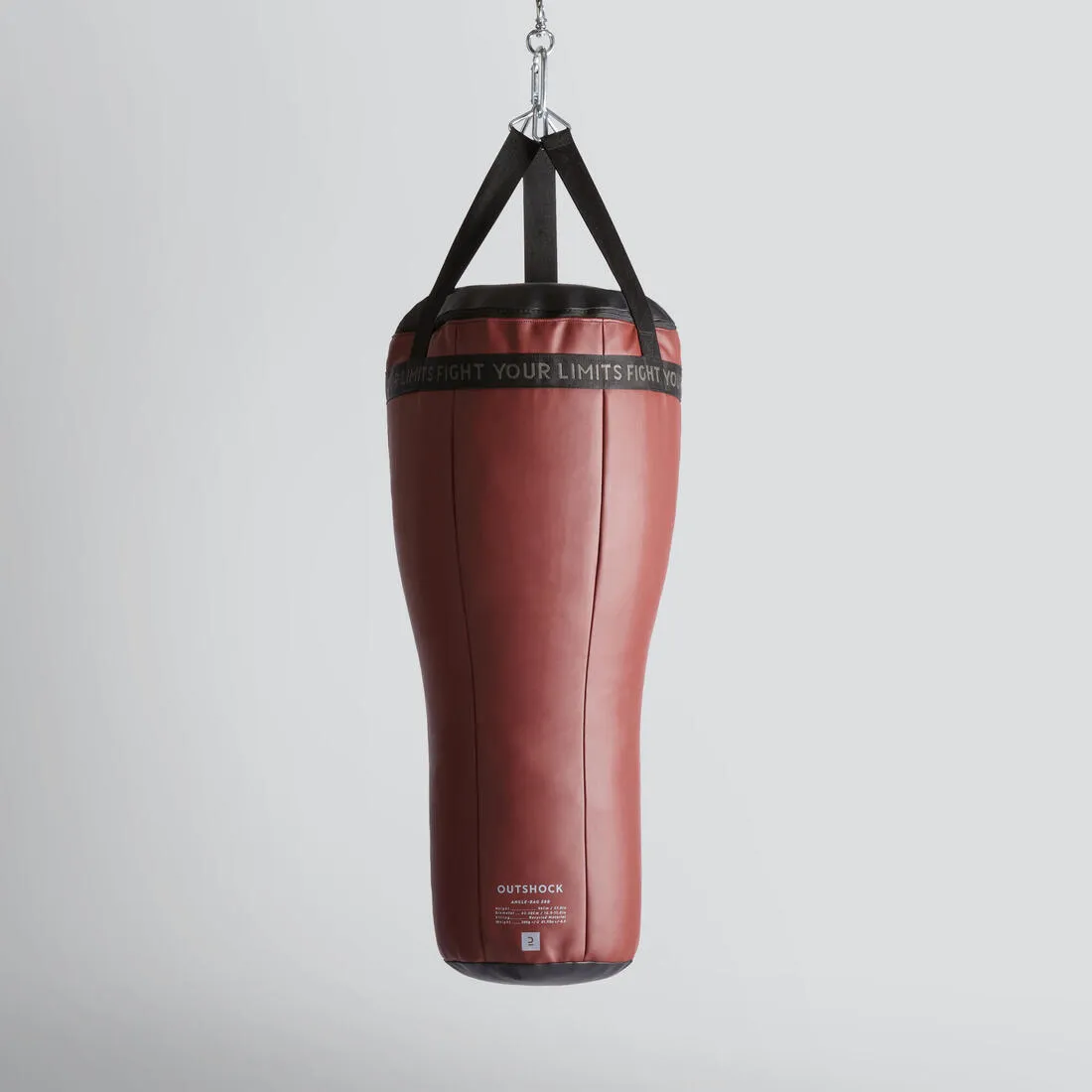 Angle Punching Bag 28 kg - Burgundy
