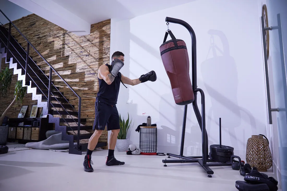 Angle Punching Bag 28 kg - Burgundy