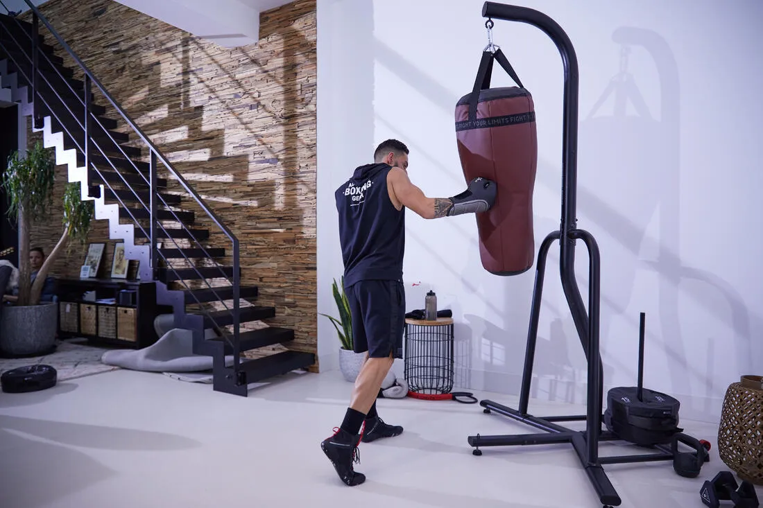 Angle Punching Bag 28 kg - Burgundy