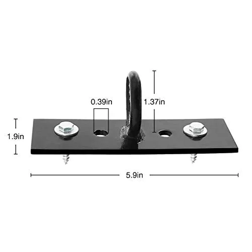 Aoneky Wood Beam Heavy Bag Hanger - Ceiling Mount Heavy Duty Punching Bag Hanger Hook - Boxing Bag Mounting Bracket