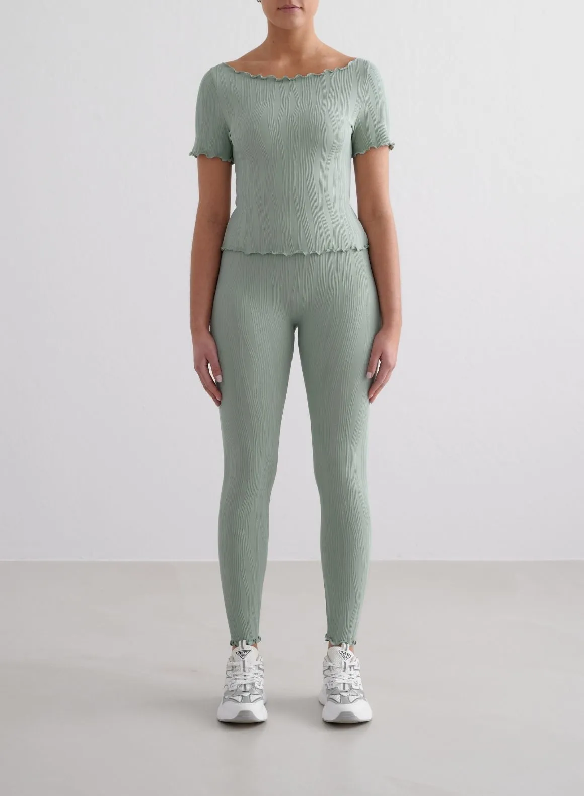 Aqua Tulip Tights