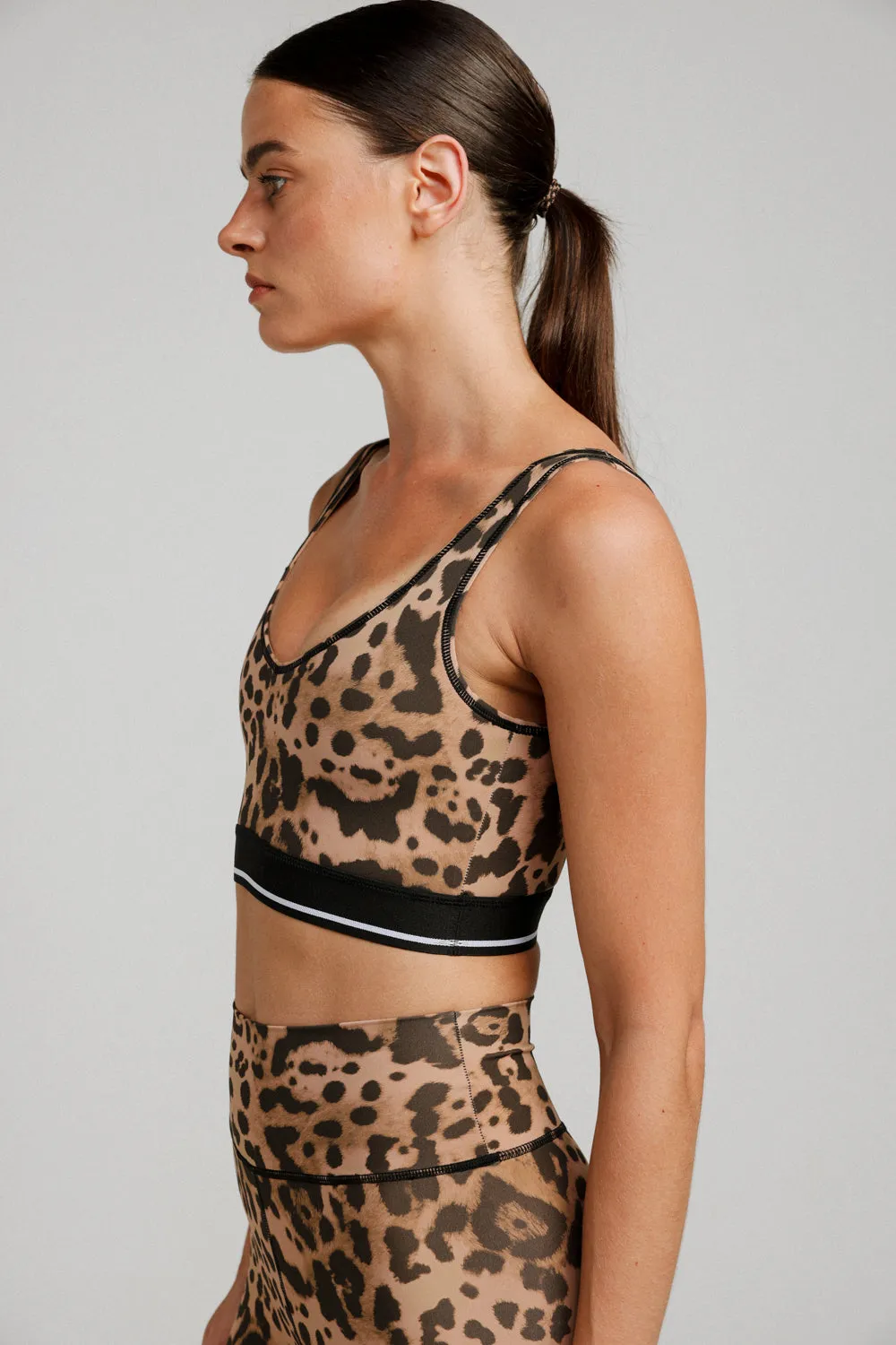 Ashram Leopard Top