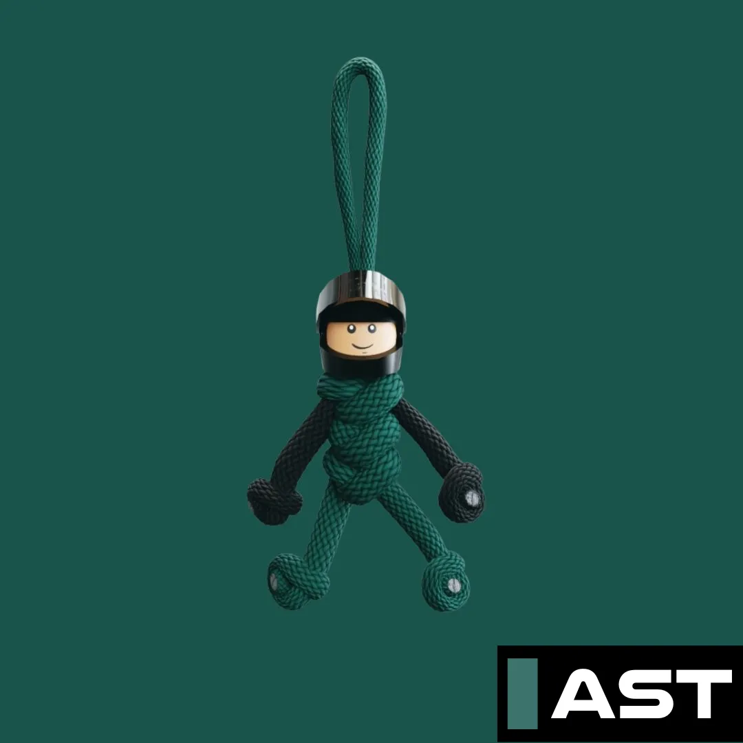 AST Team F1 Motorsport Paracord Buddy Keychain