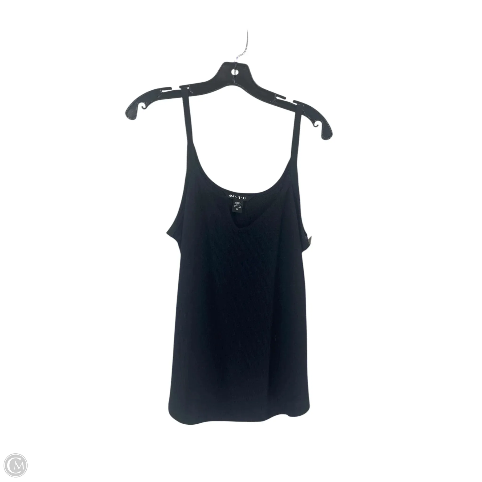 Athletic Tank Top By Athleta In Black, Size: M