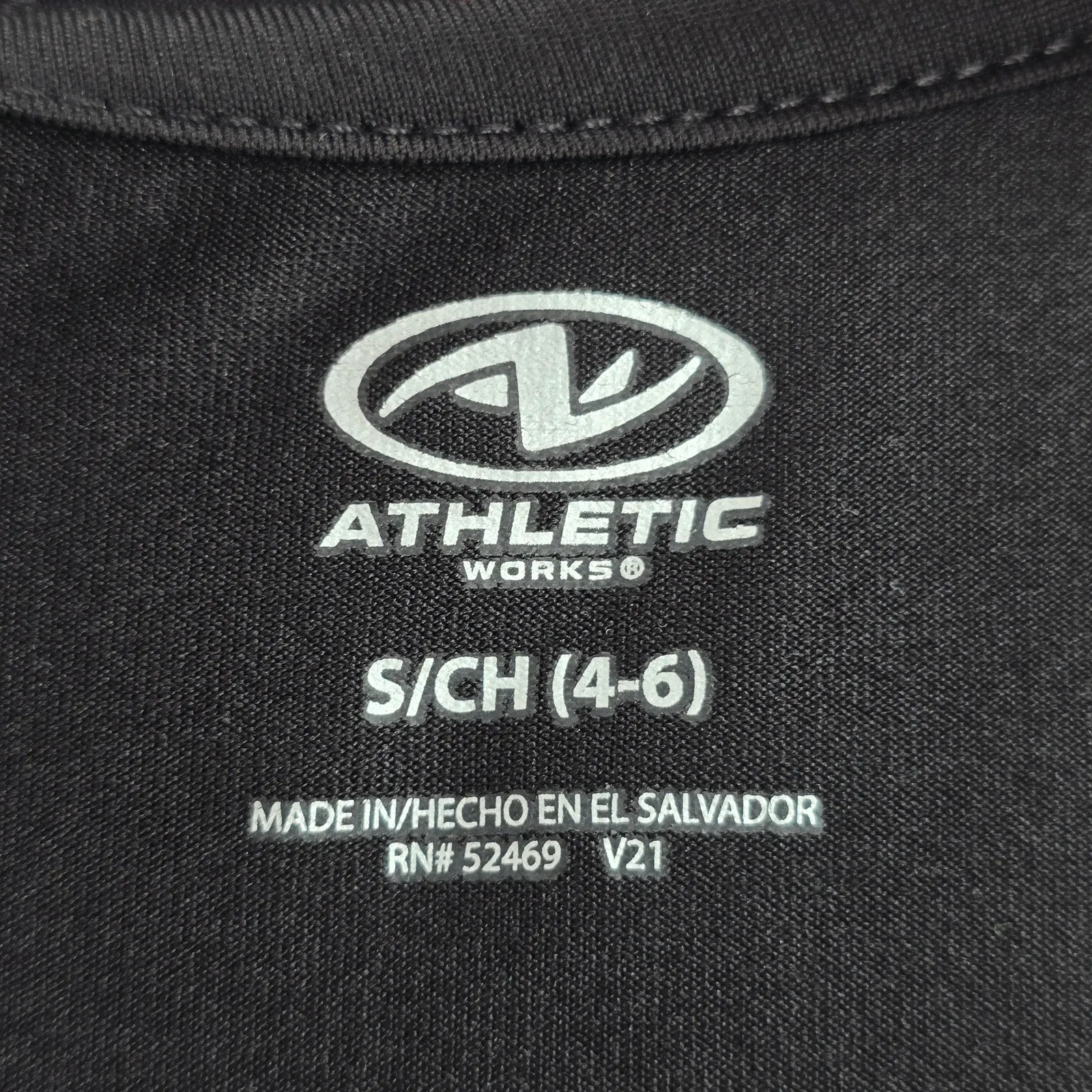 Athletic Works Black Activewear Sportswear Sleeveless Racerback Tank Top Small
