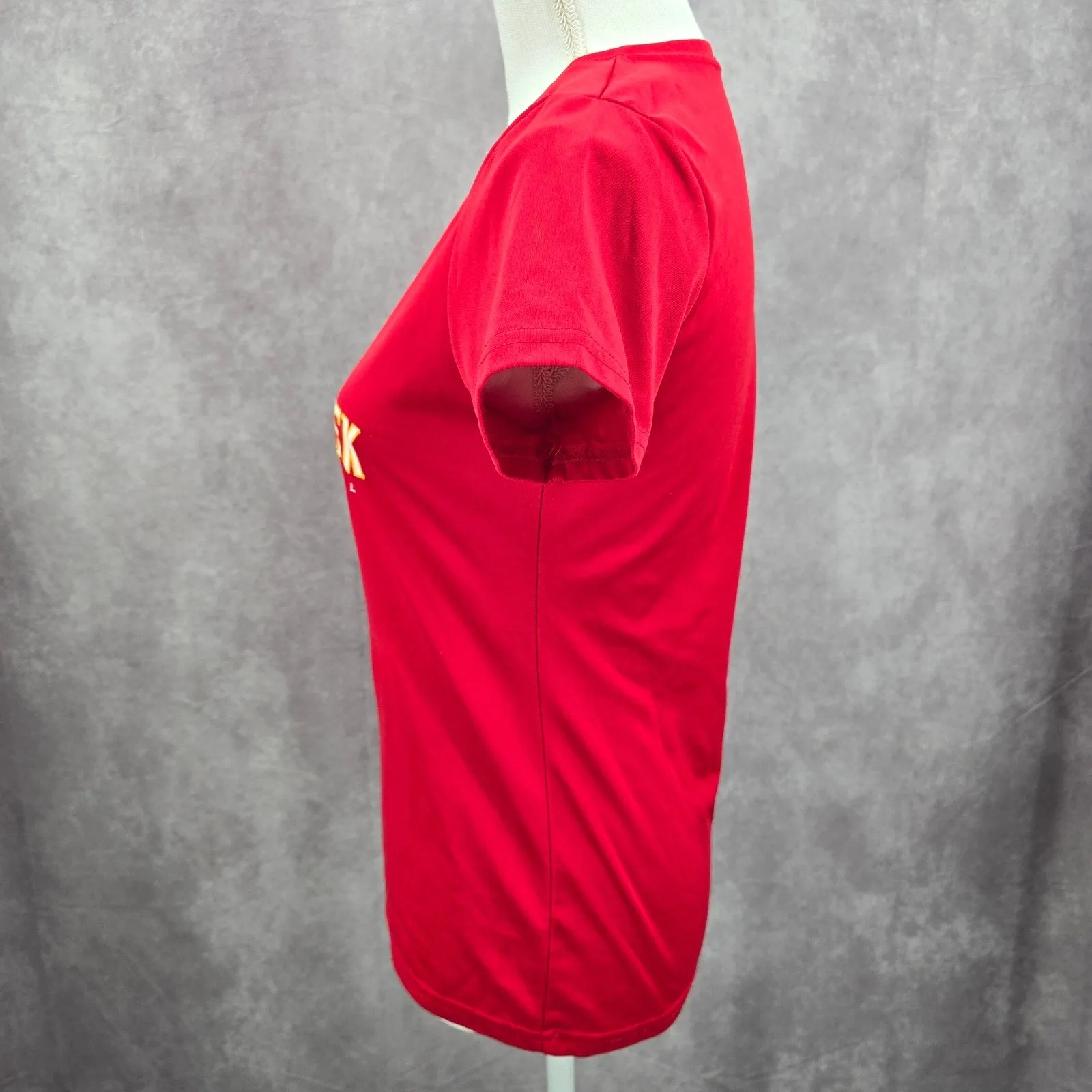 Augusta Red Performance Clark Creek Basketball Activewear Sports Small