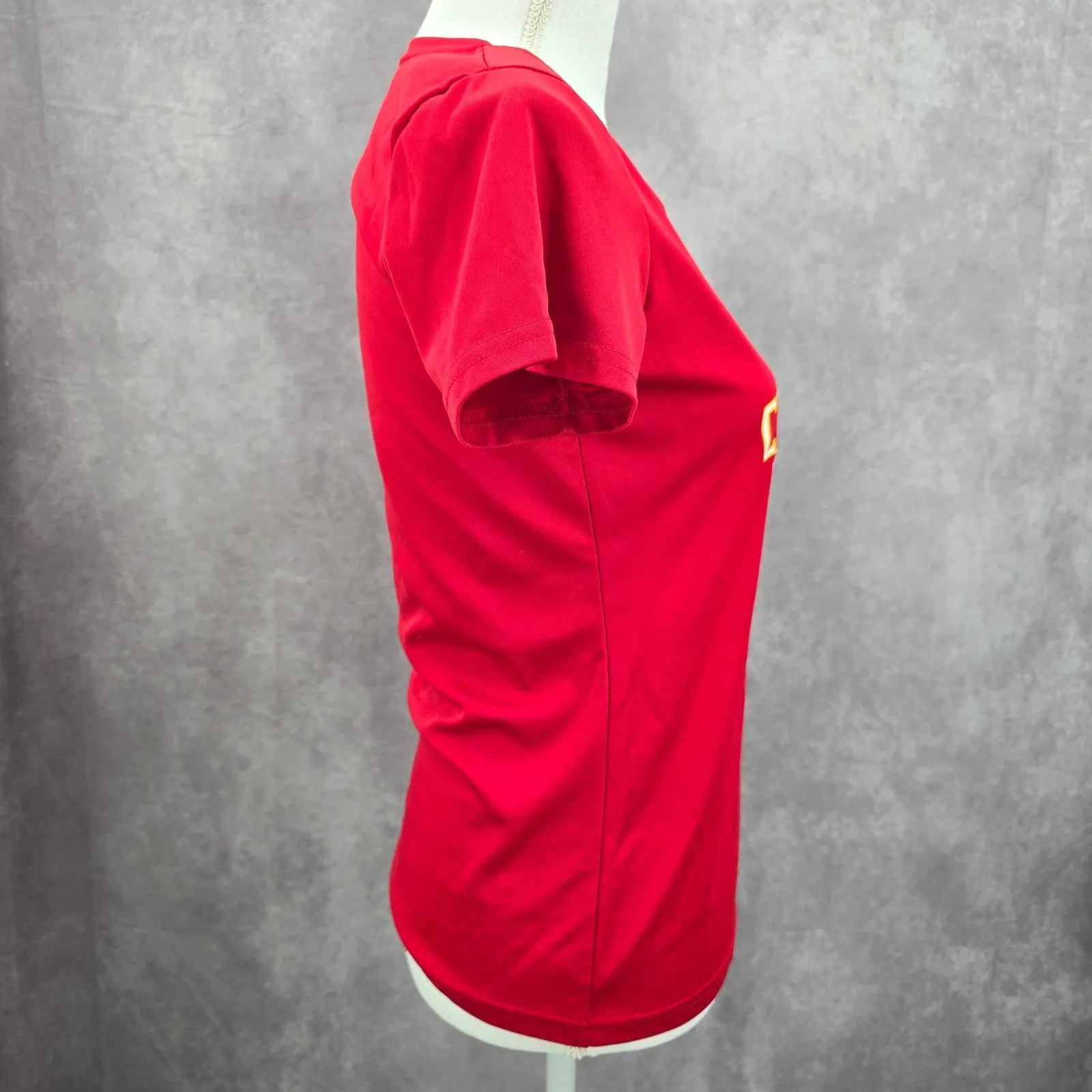 Augusta Red Performance Clark Creek Basketball Activewear Sports Small