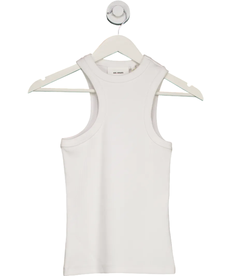AXEL ARIGATO White Scoop Tank Top UK S