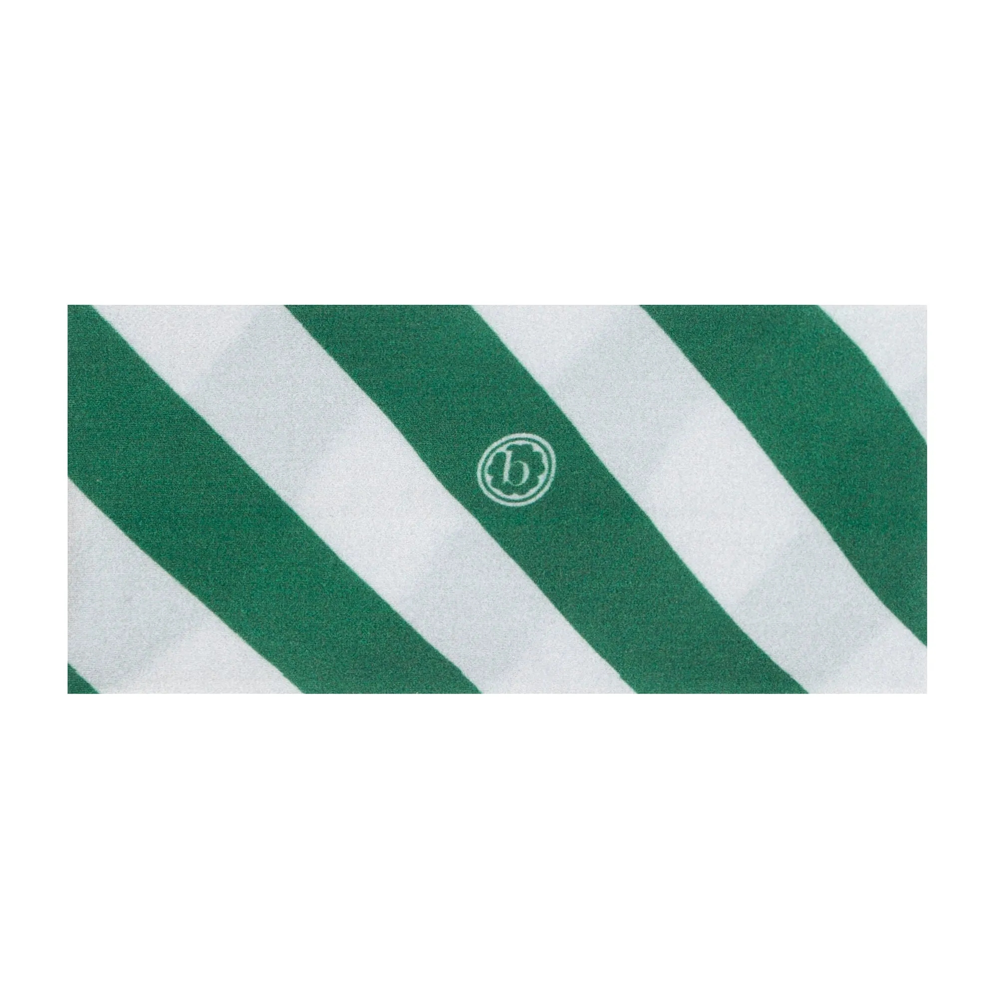 Baby Bling Green / Silver Printed FAB-BOW-LOUS