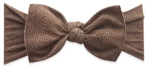 Baby Bling Touchdown Football Printed Knot Headband