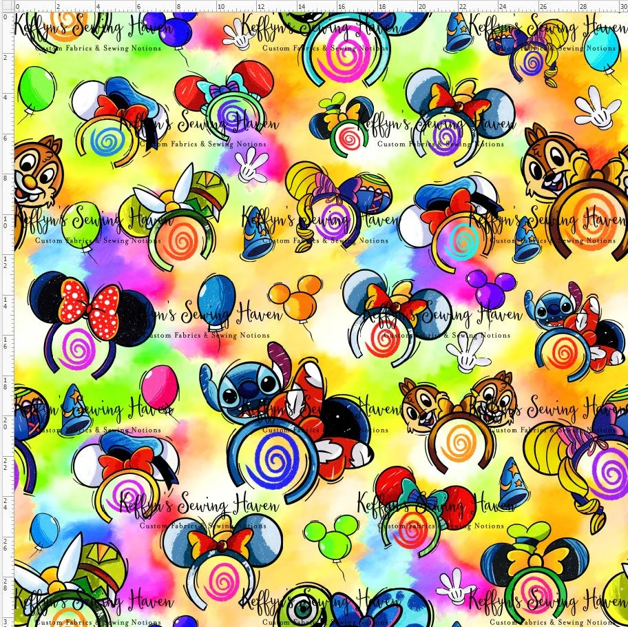 *BACK ORDER* Cartoon Headbands