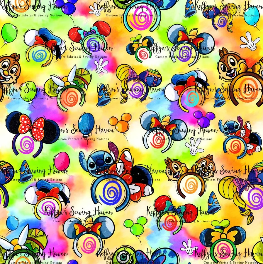 *BACK ORDER* Cartoon Headbands