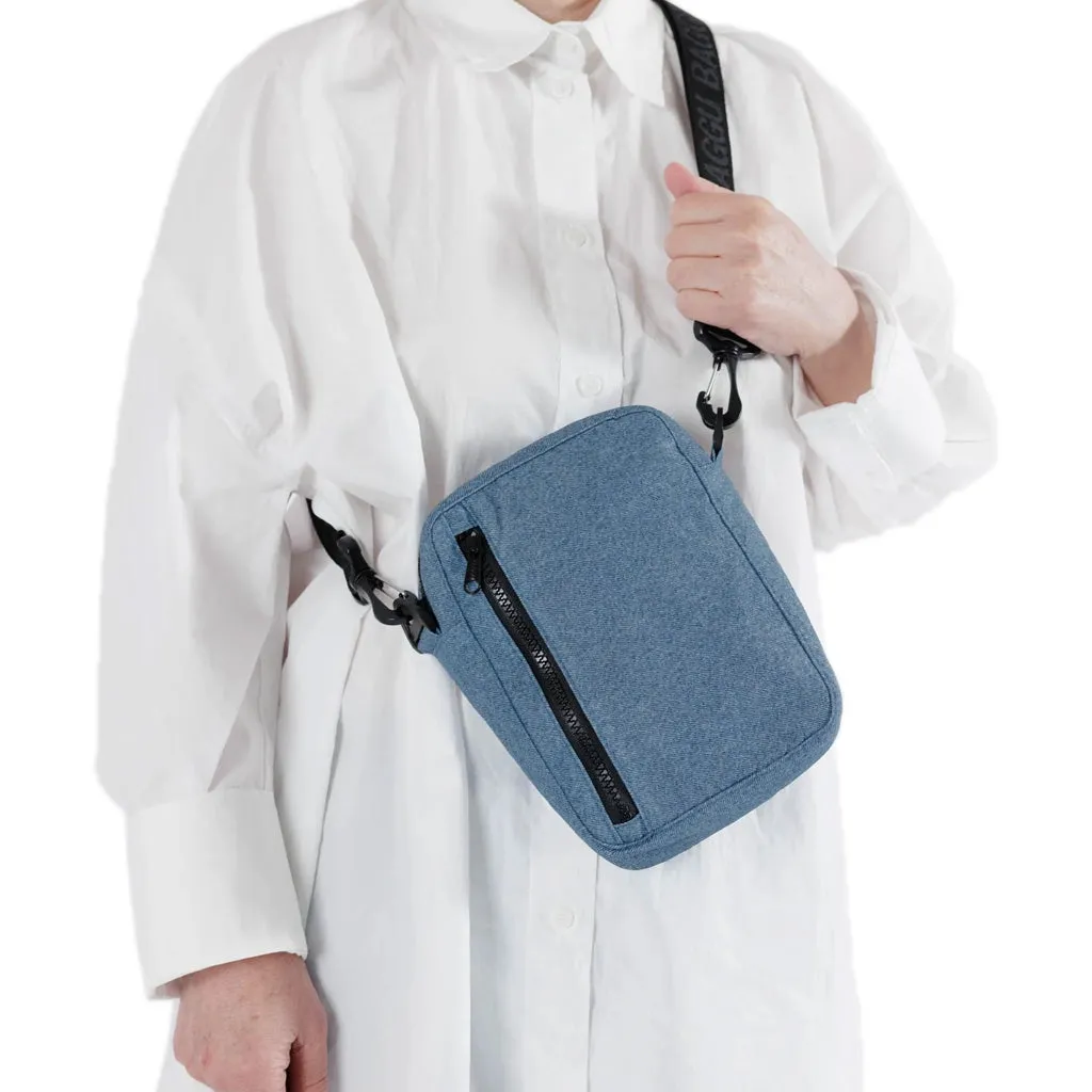 Baggu Sport Crossbody, Digital Denim