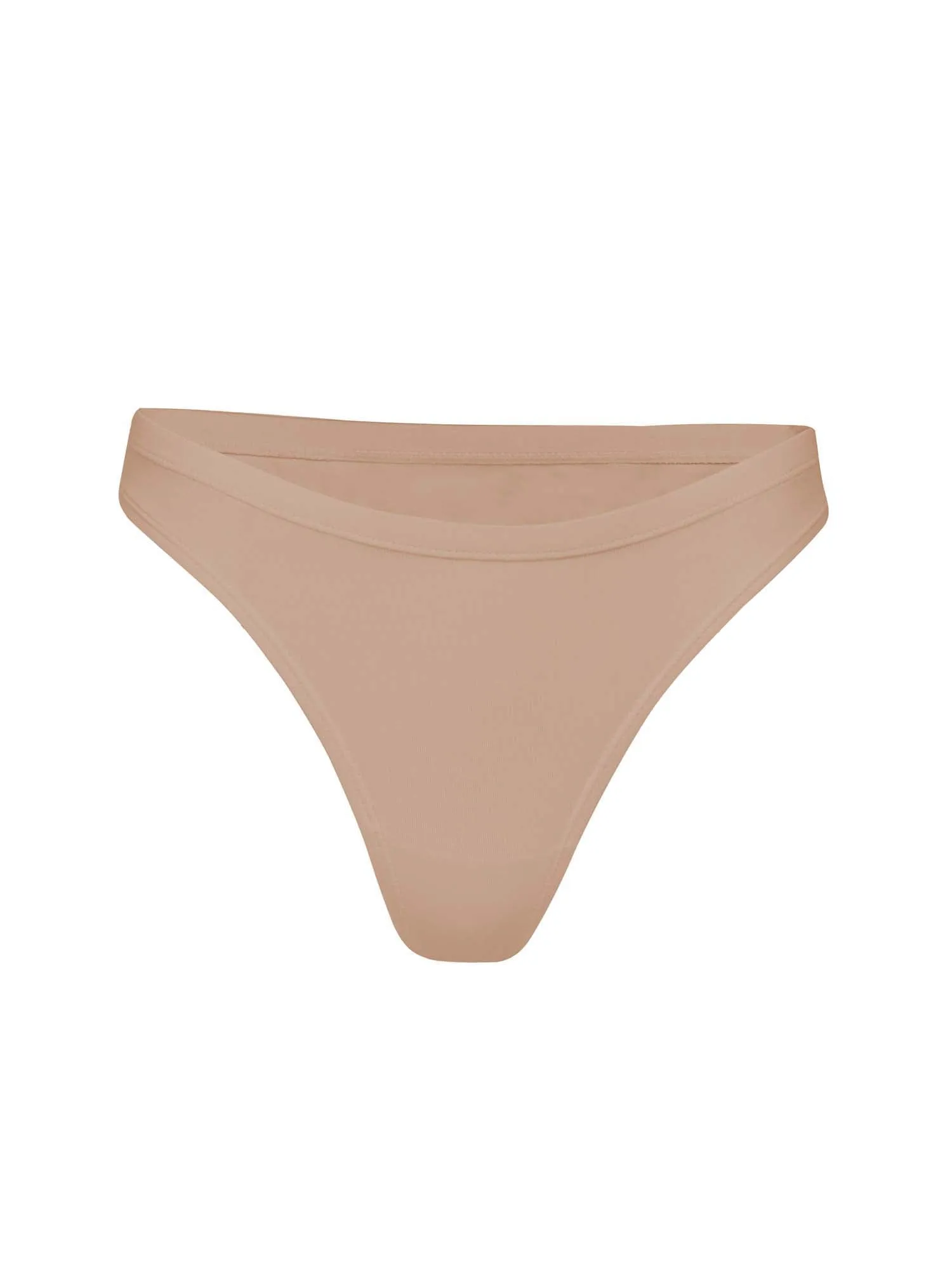 Bamboo Hip G-String - Caramel