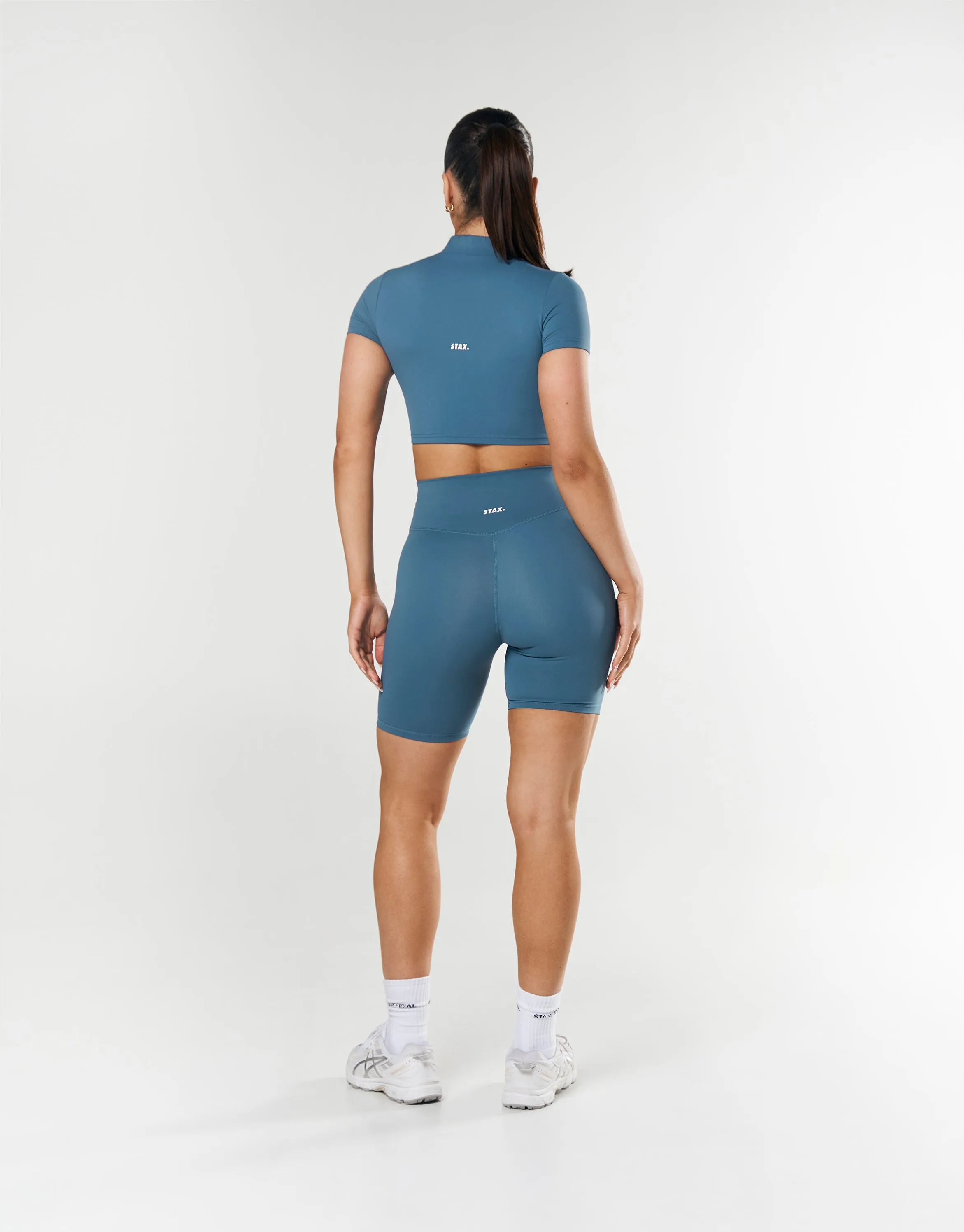 Base Zip Crop NANDEX ™ - Dark Blue