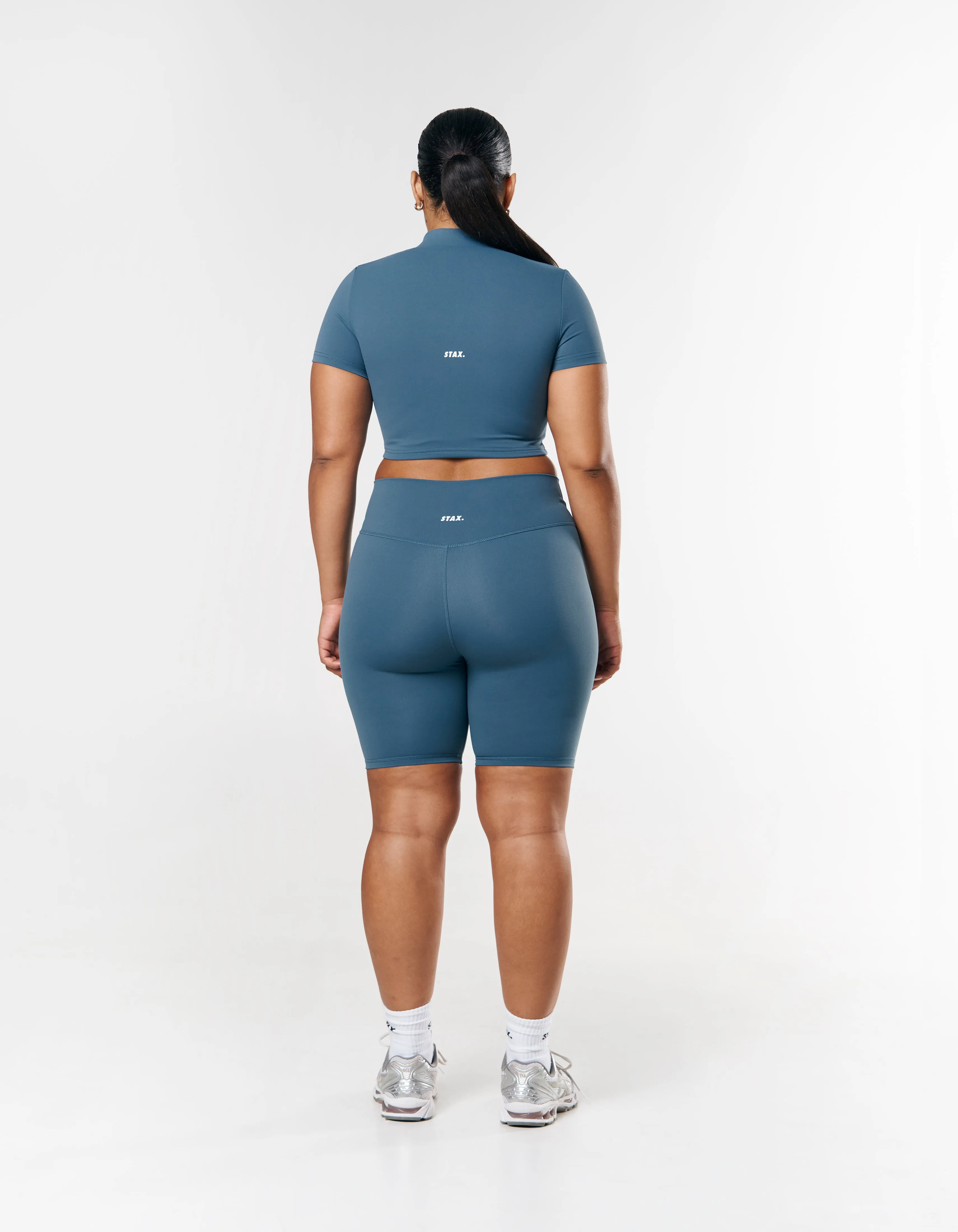 Base Zip Crop NANDEX ™ - Dark Blue