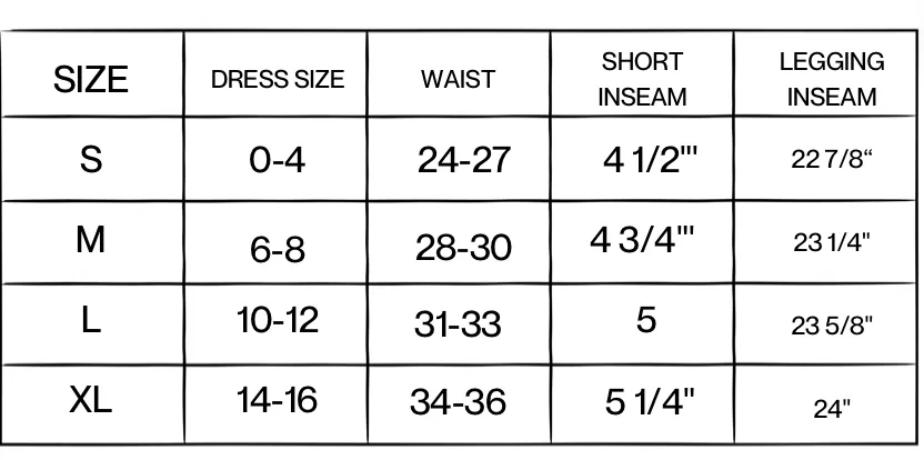 Biker Shorts-FInal Sale