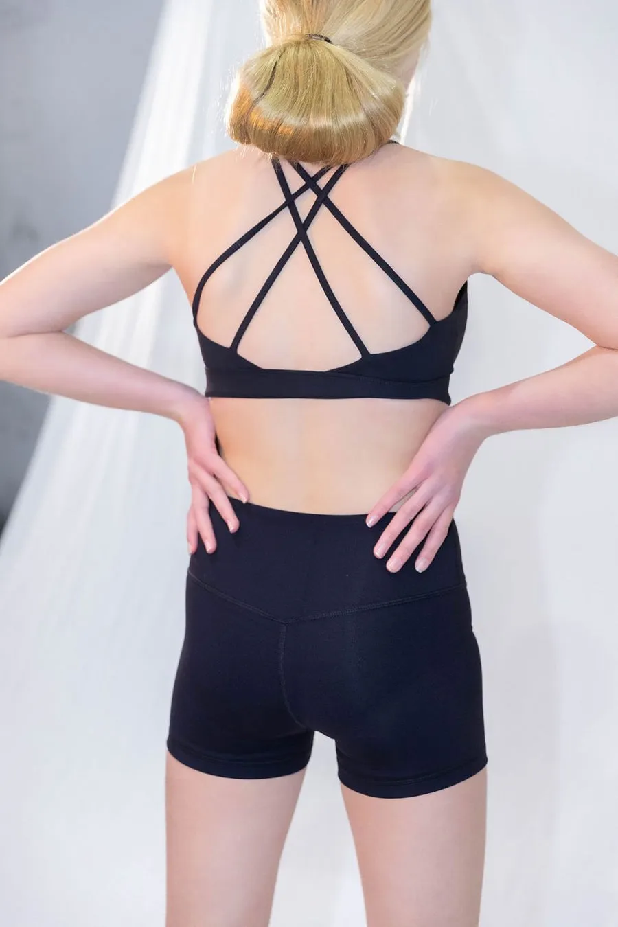 Black Elite Sports Bra
