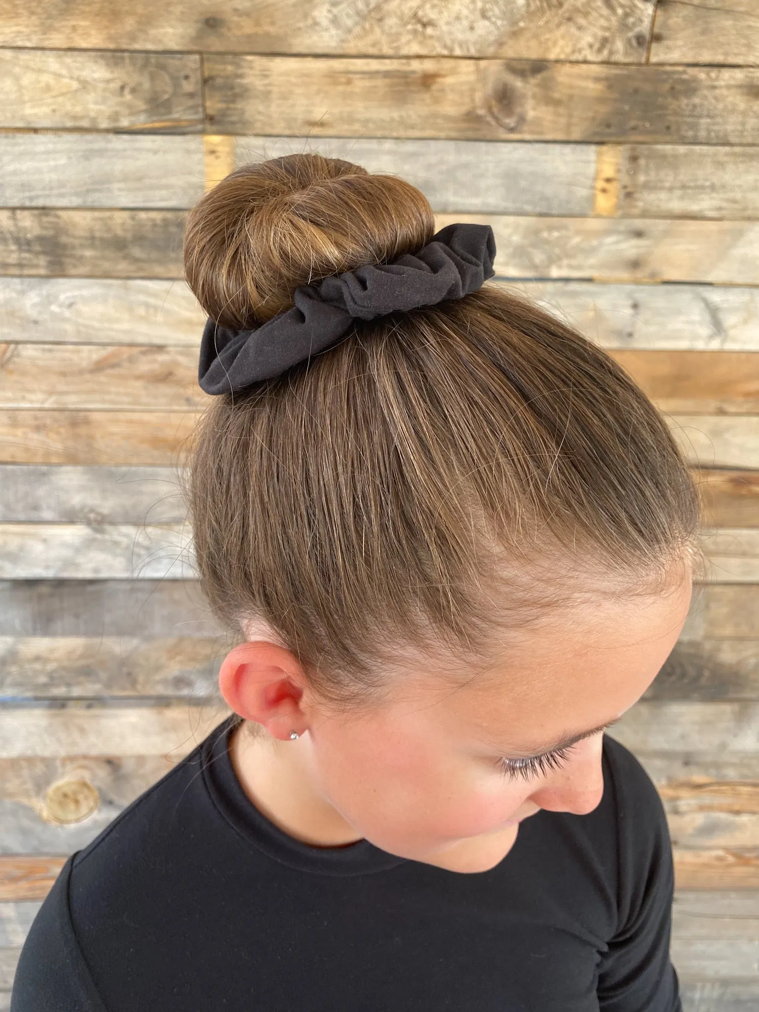 Black Matte Scrunchie