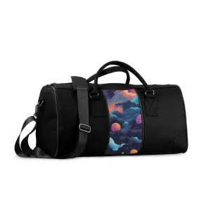 Black Mixed Duffel Bag Stellar Swirl
