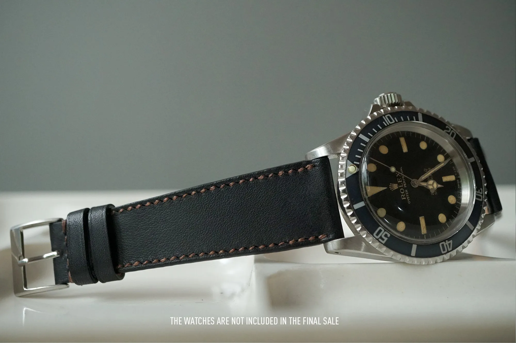BLACK NOVONAPPA SMOOTH CALF CUSTOM MADE STRAP
