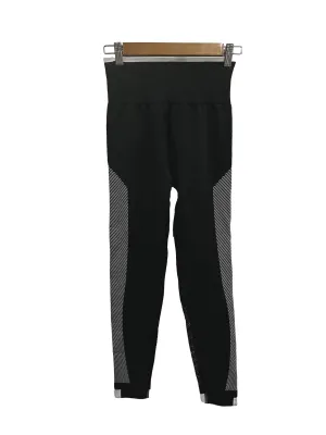 Black Pinstripe Tights