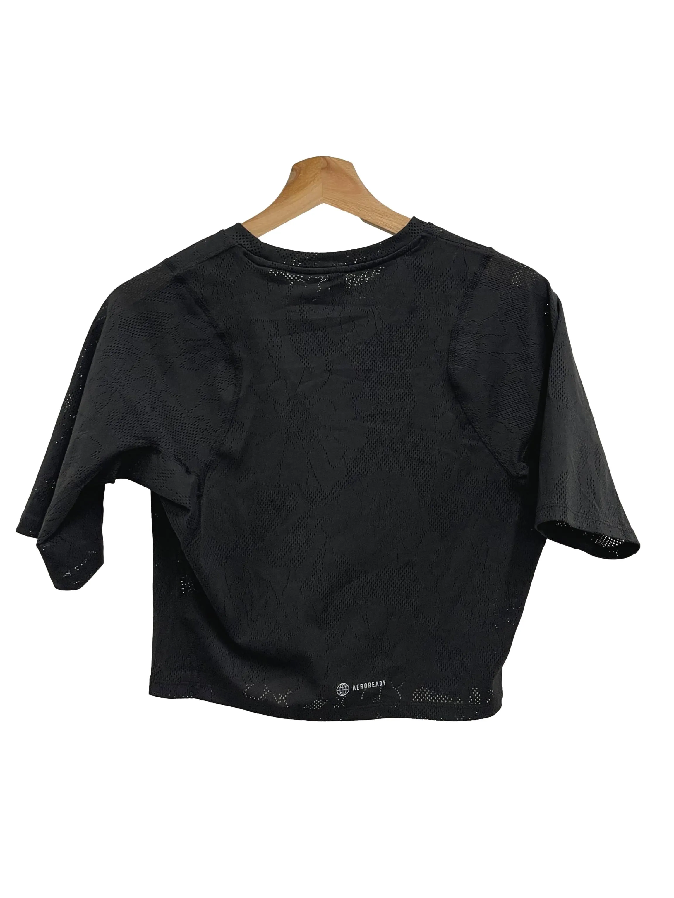 Black Roundneck Drifit Top