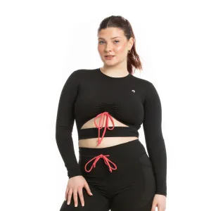 Black Tie front Top