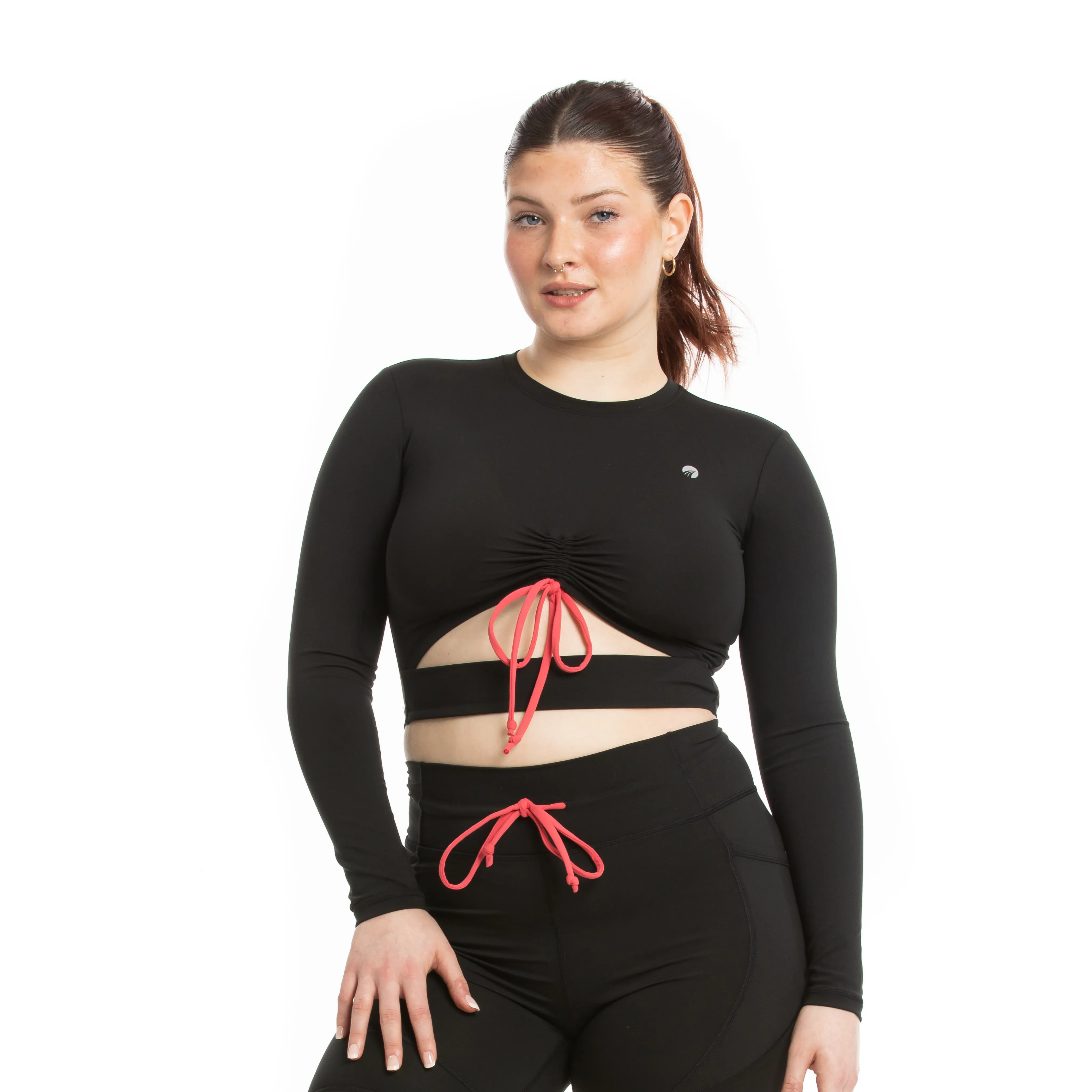 Black Tie front Top