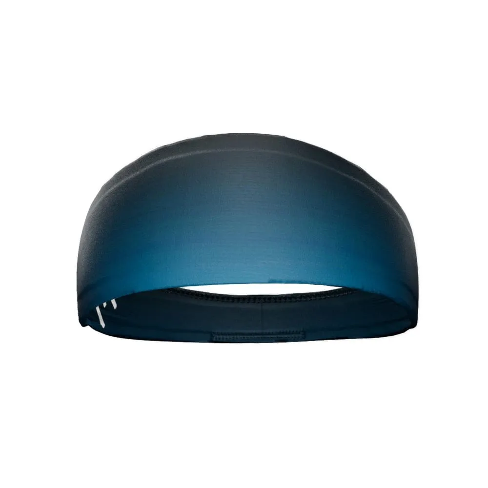 Blue Faded Headband | Elite Athletic Gear