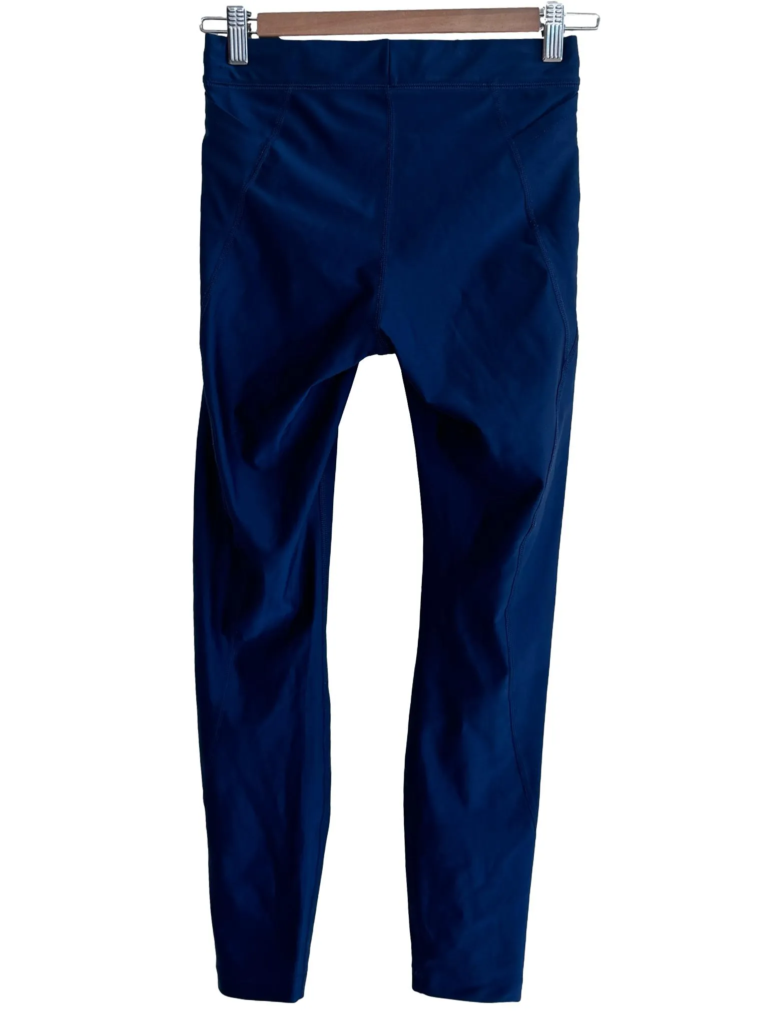 Blue Plain Tights
