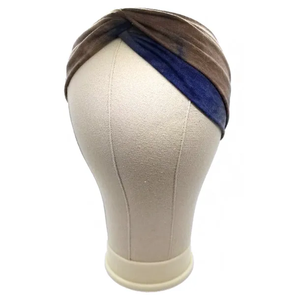 Bon Tie Dye Criss Cross Turban Headband