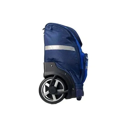 Boomerang Hardbody Big Wheel Trolley Bag Royal And Navy