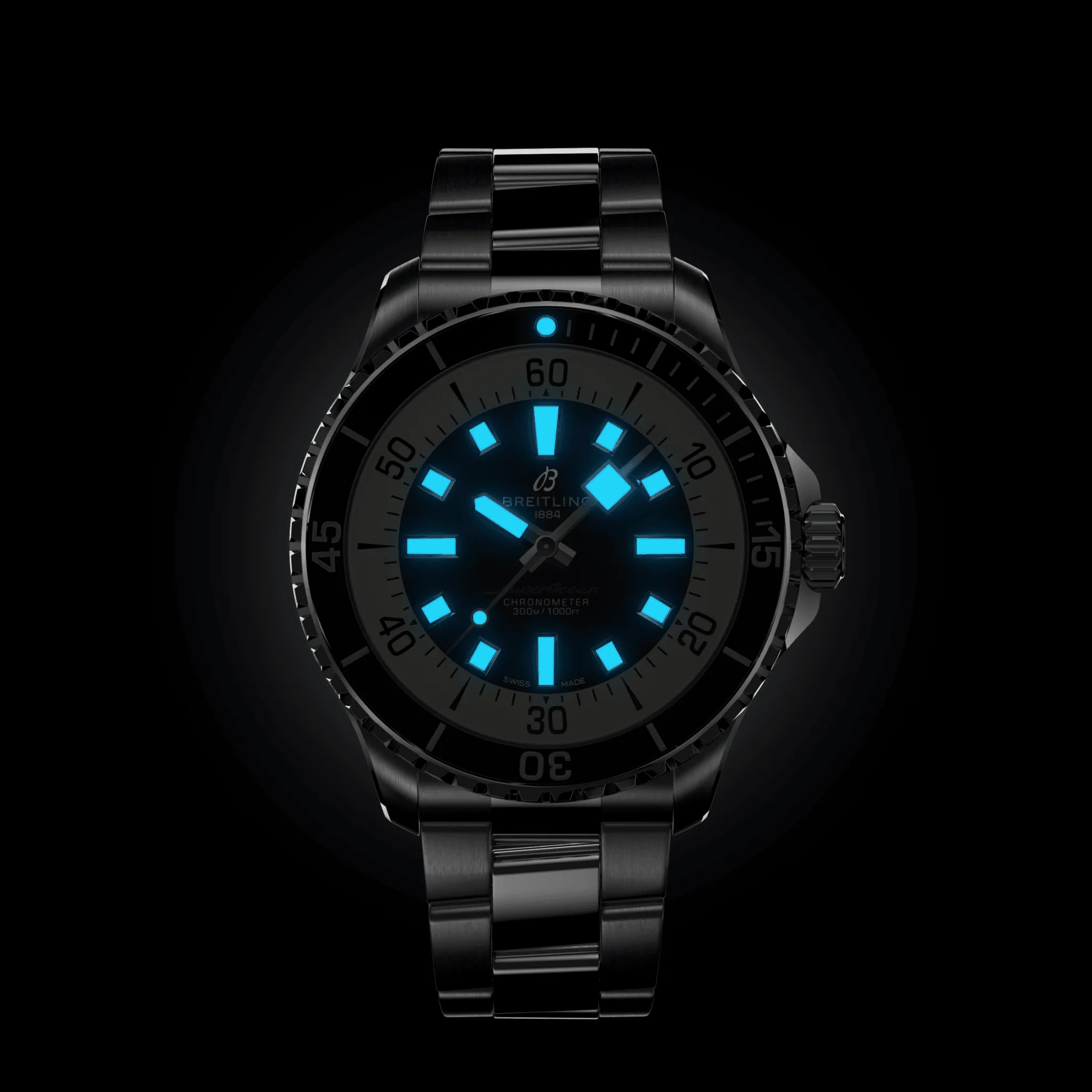 Breitling Superocean Black Watch, 44mm