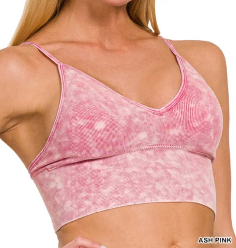 Camila Built-In Bra Tank - Zenana Ribbed Spaghetti Strap Top
