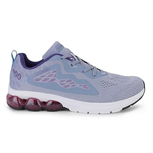 Campus Women's Passion STL Gry/Prpl Running Shoes-5 UK (38 EU) (5G-705)